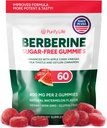 Keto Berberine Complex Gummies (sukkerfri) w Ceylon Cinnamon, Milk Thistle, ACV [AMPK Metabolic Activator] Berberine Supplement for Metabolisme, Gut Health, Fastende, Natural Energy - 3. part Testet