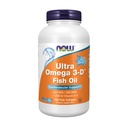 Now Foods Supplements, Ultra Omega 3- D ™, Omega-3 Fish Oil + Vitamin D-3, Cardiovaskulær Support *, 180 Softgels