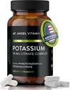 Mt. Angel Vitamin - Kalium Supplement, 99 MG Kalium Citrate Complex, 60 Kapsler