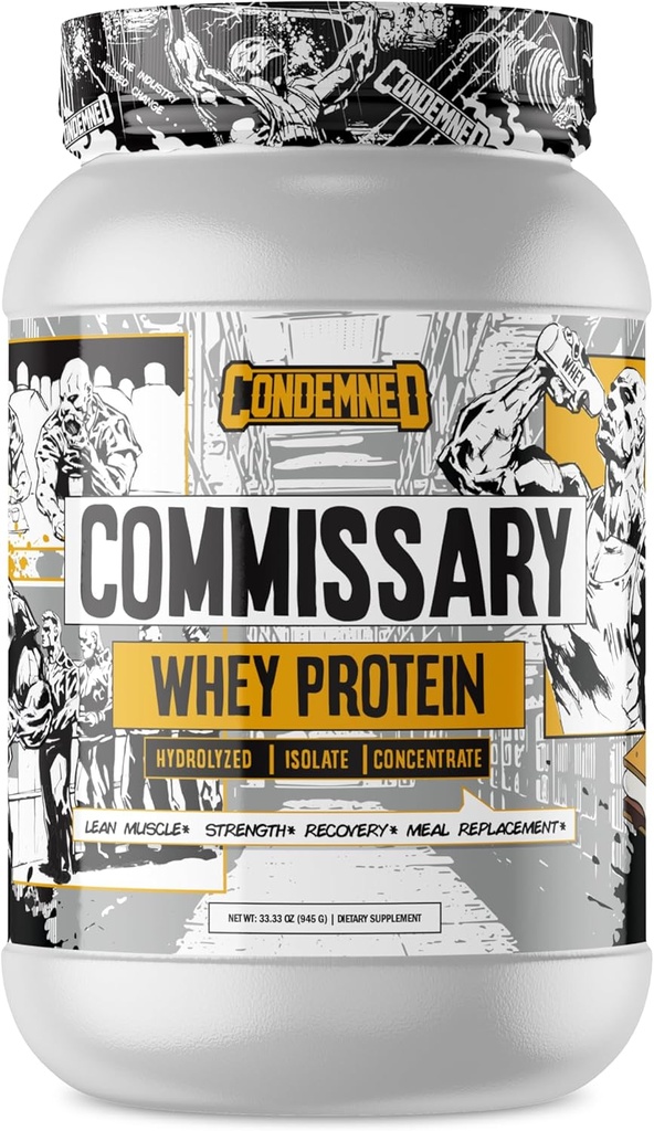 CONDEMNED Labz Commissary Whey Protein Note 124; Hydrolyzed Isolate & Concentrate