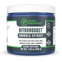 NitroRocket nitrogenoxid supplement - Boost cirkulation, blodgennemstrømning, Endurance & Energy - Plantbaseret Nitrate Booster for mænd og kvinder - 200g pulver