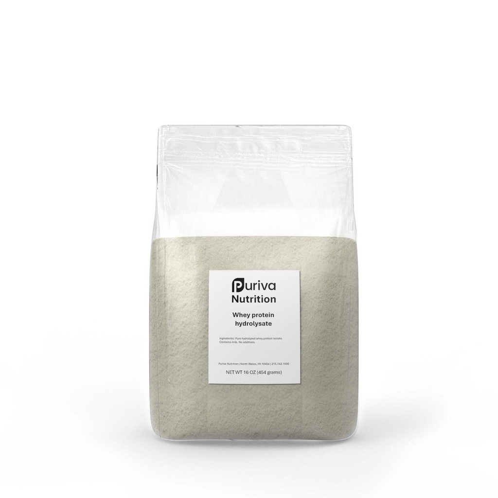 Proteinpulver, hydrolyseret Whey Protein Isolat, Plain, 1 Pund