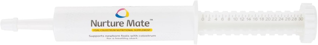 Revival Animal Health Breeder 's Edge Nurture Mate for Foals - 124; Colostrum - tillæg for foals - 124; Protein & Vitamin & Minerals - 124; Nem at dispensere 124; 30ml Nem at administrere