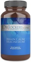 Brain Calm Magnesium af Dr. Jockers - 90 kapsler, understøtter kognitiv funktion & Well- Being, Gluten- Free Supplement