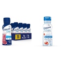 Sikre flydende klar ernæring drik, 0g fedt, 8g protein, blåbær Pomegranat & Sikre præ-kirurgi, klar kulhydrat drik, jordbær, 10 Fl Oz (pakke med 4)