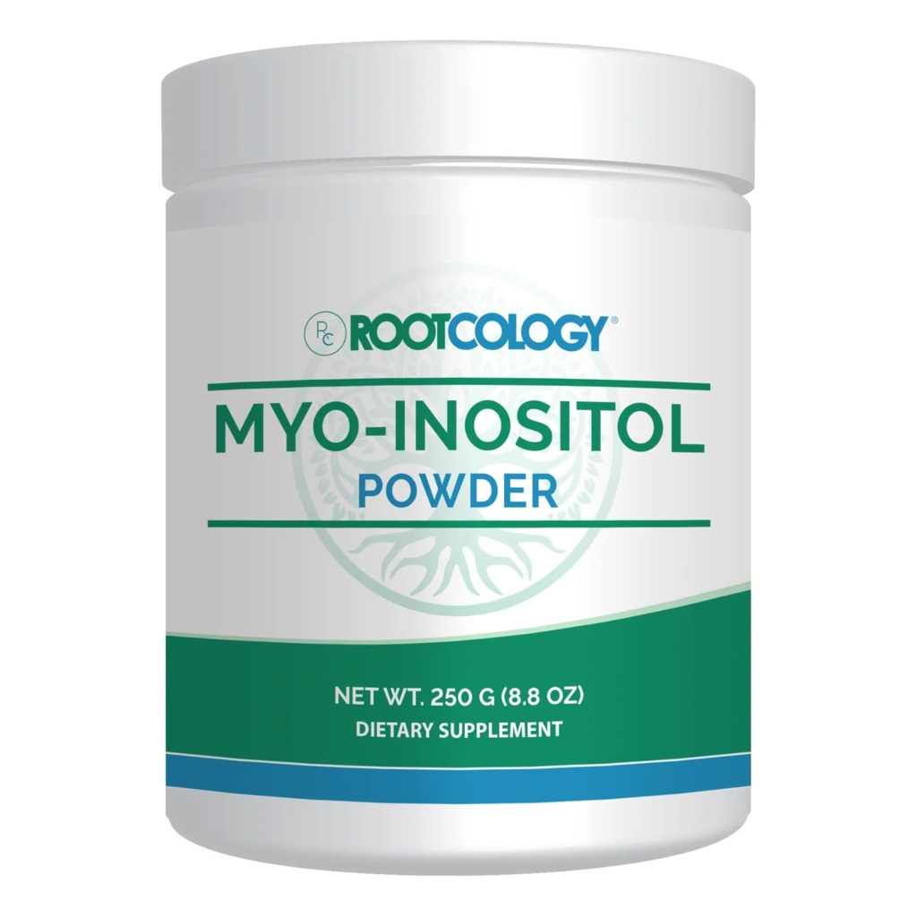 Rootkologi af Dr. Izabella Wentz; Myo- Inositol Powder Downloader 124; Inositol supplement til mad, hjerne sundhed, og leverstøtte