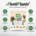 Body Nutrition PlentiPlant Based Protein Powder, Dairy- Free Protein Uden Soy eller kunstige ingredienser, naturligt Smaget Organisk Plant Protein Shake, Chokolade Peanut Butter, 38 g