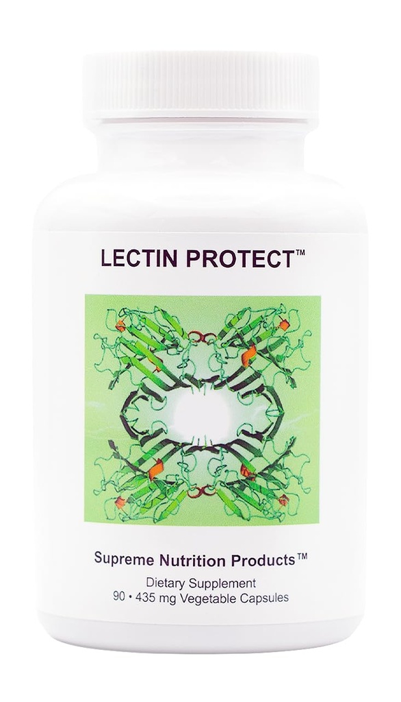 Supreme Nutrition Lectin Protect, 90 Pure Herbal Combination Vegetarian Capsules