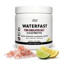 WATERFAST Keto Electrolyte Powder for fasting og hydrering - Lemon Lime Flavor 124; Pink Himalayan salt (natrium), kalium, Magnesium, Calciumstearat 124; Sugar Free, Gluten Free, Soy Free