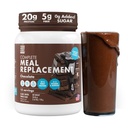 Ja, du kan! Måltidserstatning Ryst - 20G Protein, 5G Fiber, 21 Vitamin & Min, 0G Tilsat sukker - Måltidserstatning Protein Pulver - Komplet All- in- One Nutrition - 15 Servere (chokolade)