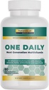 Nature 's Lab Gold One Daily Multivitamin - Indeholder 19 essentielle vitaminer og mineraler, herunder C-vitamin, D3 & Zink - 60 kapsler (2 måneders forsyning)