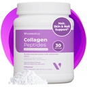 VitaMedica collagen peptider pulver til kvinder & mænd - sundt hår, hud, negle, knogler og joints - Hydrolyserede typer I & III, grassefed, pasture- hævet protein, Zero Sugar - 30 Servere