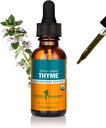 Herb Pharm Certified Organic Thyme Liquid Extract for Respiratory System Support - 1 Ounce (DThyME01)