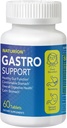 Gastro Support - fordøjelsestilskud med G- FOS Blend, Organic Ginger Root, Licorice Extract, Mastisk Gum & Pomegranat - Understøtter fordøjelsesmæssig Comfort & Gut Balance - 60 tabletter, 60 dages forsyning