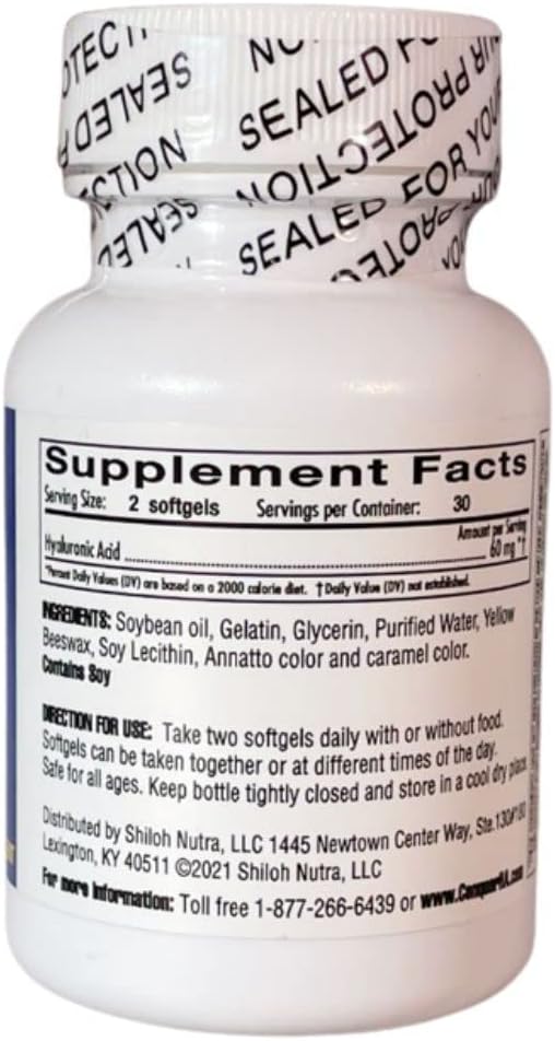 Original form Hyaluronsyre - 60 softgel Caps