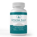 Pure Original Ingredienser Epsom Salt, (100 kapsler) Altid Pure, Ingen tilsætningsstoffer eller Fillers, Lab Verified
