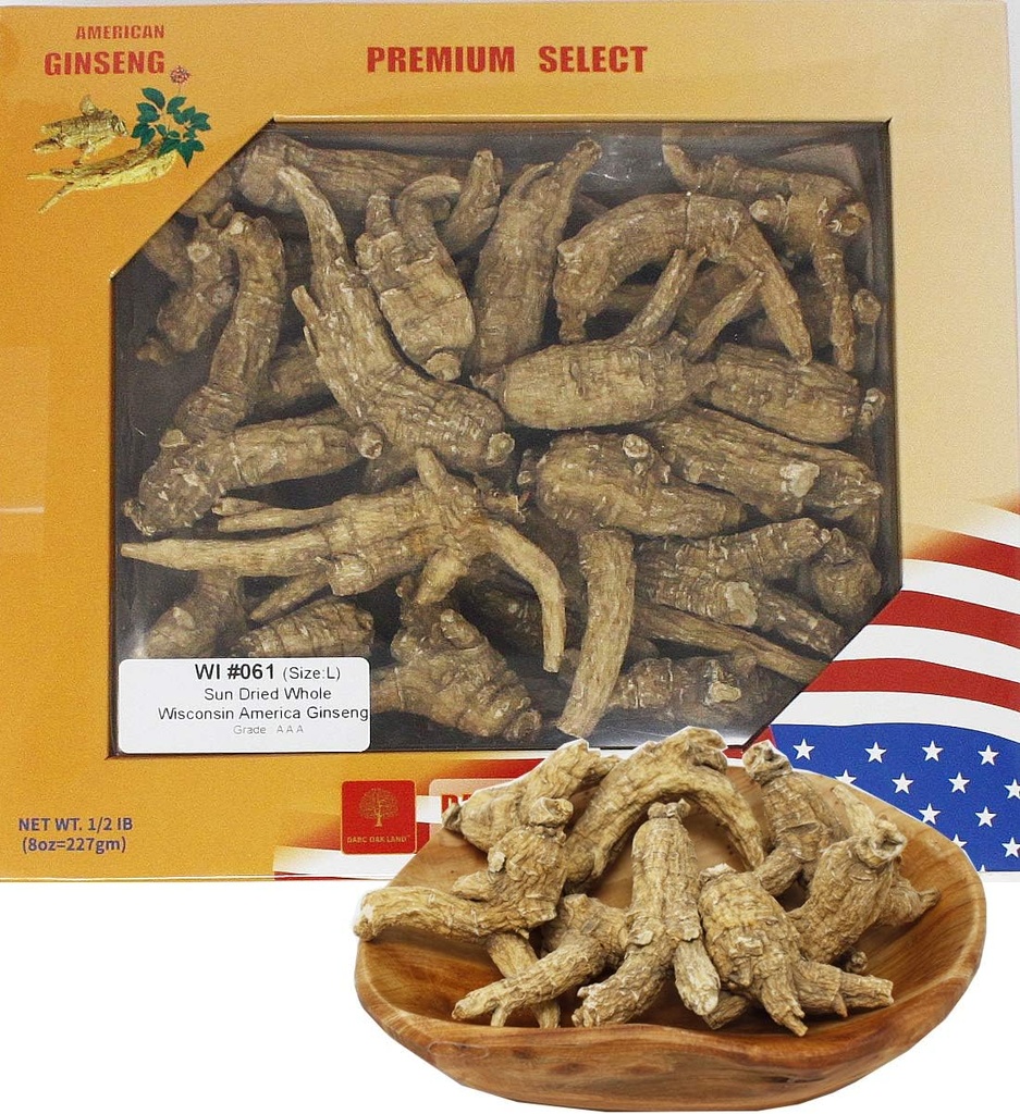 Håndplukket Amerikansk Wisconsin Opdrættet Ginseng Root Medium