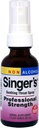 Urter Etc. Singers Saving Grace Professional Strength Non- Alkohol Spray - Urtestøtte til beroligende hals - Hals Comfort Spray med Yerba Mansa & Licorice - 1 fl oz (Om 75 Servere)