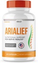 Arialief Sciatica Nerve Support, Arialeaf Advanced Nerve Health, Arialeaf Prime Palm Sciatica, Aria Leaf Primepalm Aria Lief, Aria Lief Nerve Relief Supplement Sciatic Nerve Southing (60 kapsler)