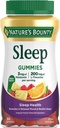 Nature 's Bounty 3 mg Melatonin og 200mg L-theanin, 60 Greve