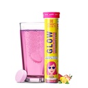 Glødemiddel 124; Japansk Glutathion 500 mg og C-vitamin til hudpleje 124; Glidende & Strålende Hud - 20 Effervescent Tablets