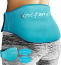 Comfytemp Ice Pack til Rygsmerter Relief, 2 pakker, FSA berettiget, Genanvendelig Gel Lavere Ryg Wrap Ice Brace til Sciatica Injuries, Hot Cold Compression til Lavere Lumbar, Waist, Mænd Kvinder efter Kirurgi Gave