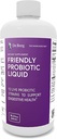 Dr. Berg's Friendly Probiotic Liquid Supplement Drink Mix w/ 12 Live Probiotics Strains & Lactobacillus Acidophilus - Digestive Health, Immune System & Gut Support for Men Women & Kids -1 Month Supply