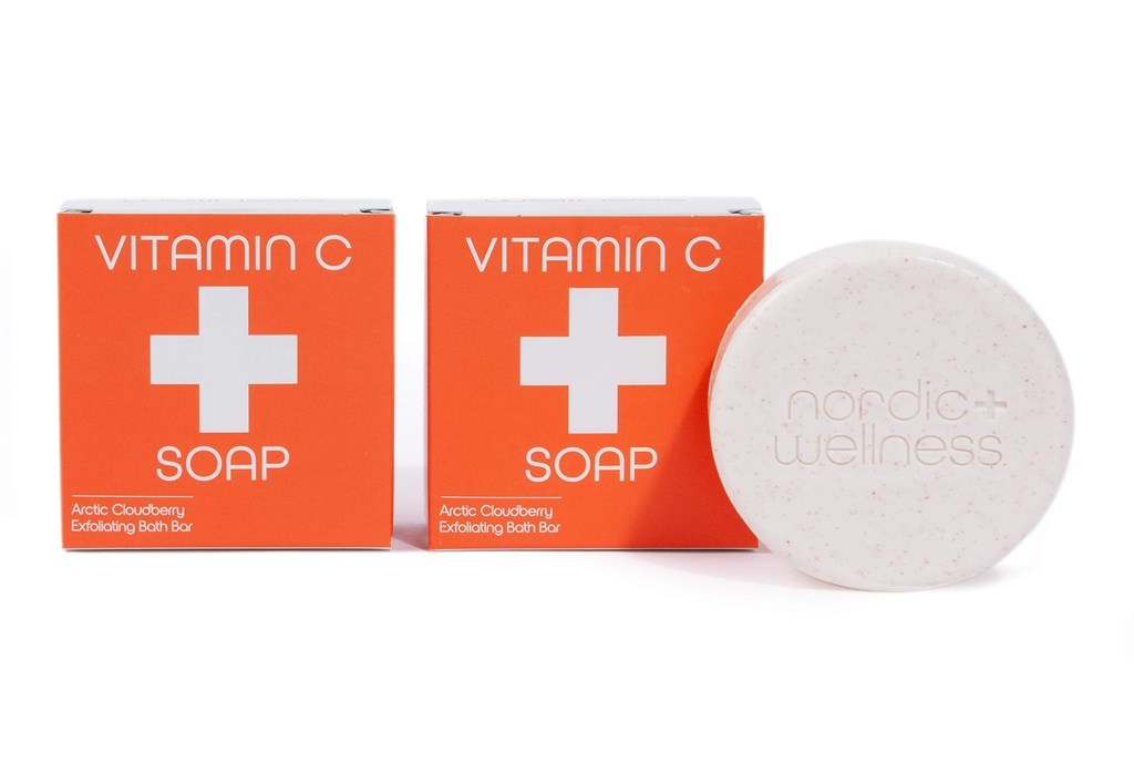 Nordic + Wellness Vitamin C Sæbe med Arctic Cloudberry - 2 Pack