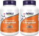 Nu fødevarer Arginin 1000mg, 120 faner (pakke med 2)
