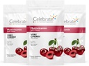 Celebrate Vitaminer Bariatric Multivitamin Soft Chews - Essential Vitaminer & Minerals, Sugar & Gluten Free - Gastric Bypass & Sleeve Gastrectomy Supplement - Cherry (180ct)