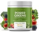 Røde køkken Sink Power Green Powder - Daily Green Superfood Powder - Frugt, Veggie, & Green Leafy Smoothie Drink Mix - Superfoods Maca Root, Spirulina, Chlorella, & Mere (200 Bedste)