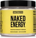 NAKED Energy - Stim gratis før træning koffein fri, for mænd og kvinder, Vegansk Friendly, Ingen kunstige sødestoffer, farver eller flavors - 50 Tjenester