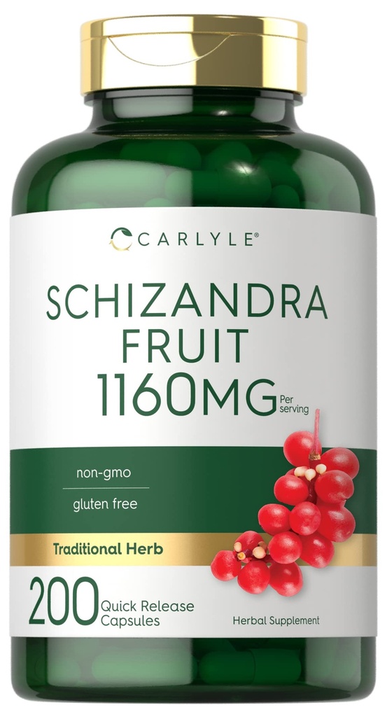 Carlyle Schisandra Supplement 1160 mg