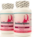 Balance Hormonal. Suplemento Natural para balancear las hormonas femeninas. Sæt de 2 Frascos con 90 capsulas CADA uno. Tratamiento para 3 Meses. 100% Natural