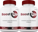 Boost op kapsler, Boost op piller, alle naturlige supplement, Boostup maksimal styrke Pastillas 60 kapsler per flaske (2 pakke)