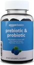 Grundlæggende Prebiotic & Probiotic Gummies, 2 Millioner CFU, Blå Hindbær, 50 Count (2 per Serving) (Tidligere SOlimo)