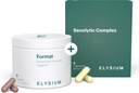 ELYSIUM Format immunstøtte supplement - C-vitamin, Immunitetsstøtte, immunforsvar, intermitterende senolytisk kompleks immunstøtte til voksne, komplet immunsupplement - 60ct