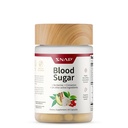 Snap kosttilskud Blood Sugar Blend med Berberine, CoQ10, kanel, Alpha Lipoic Acid og Gymnema til at støtte sund blodsukker, stofskifte sundhed og energi, sukker fri, 60 kapsler