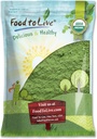 Organic SuperGreens Powder Blend, 6 Pounds - Blandede Kale, Moringa, Spirulina, Wheatgrass Powders. Non- GMO, Pure, Vegan, Bulk. Rig på antioxidanter, chlorophyll. Godt for Juices, Smoothies, Bagning