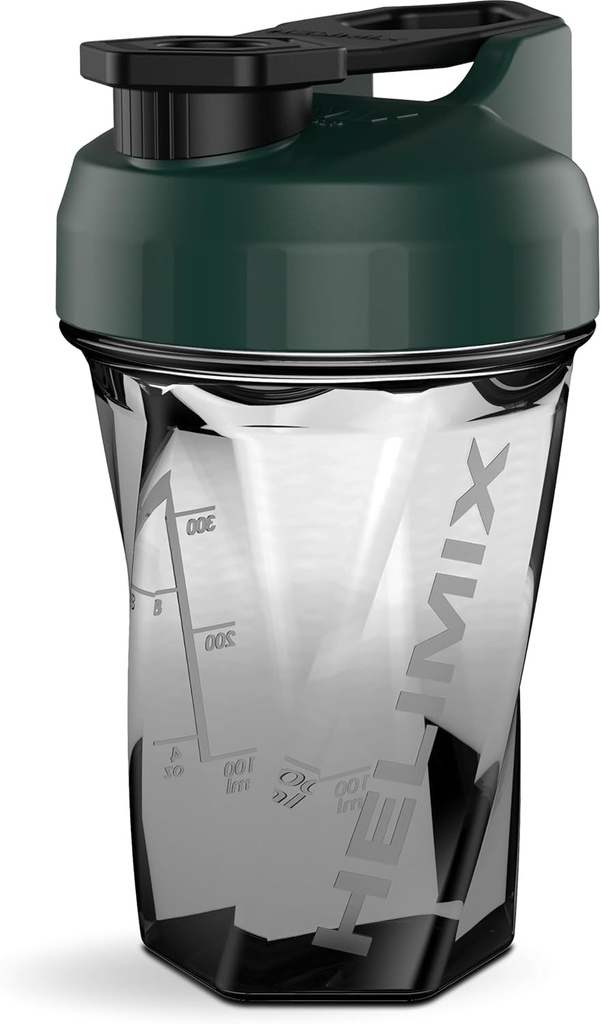 HELIMIX 1.5 Vortex Blender Shaker Flaske Holdes Upto 20oz Budd124; Ingen blending Ball eller Whisk Budd124; USA Lavet 124; Portable Pre Workout Whey Protein Drink Shaker Cup; 124; Blander Cocktails Smoothies Shakes Budd124; Top Rack Safe