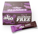 Alio Protein Bars - Choco Brownie (12 Bars) - Gratis fra Top 9 Food Allergens, High Protein, Low- Calorie, Vegan, Gluten- Free, Nut- Free, Non- GMO, Plant- baseret, Seed Oil Free, Lækker & Sund Snack