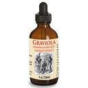 Organic Graviola Liquid Soursop Extract 4 oz Wildcrafted Tincture (Annona Muricata): Immunsystemet Booster (4oz)