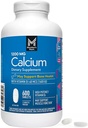 Members Mark Calcium with Vitamin D3 Tablets, 600 ct. - Supports Bone & Muscle Health - High Potency Calcium 1200 mg & Vitamin D3 40 mcg