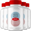 Prime Biome Gut Health Kapsler, PrimeBiome sund hud support piller, Prime Biome Advanced Formel - Maksimal styrke Alle naturlige sundhed & wellness piller, PrimeBiome anmeldelser (5 Pack)