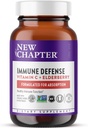 New Chapter® Vitamin C Immune Defense Supplement + Elderberry – Excellent Source of Vitamin C, One Daily Tablet for Healthy Immune Support, Made with Organic Herbs, Non-GMO, Gluten Free, 30 ct