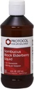PROTOKOL FOR LIV BALANCE Sambucus Black Elderberry Liquid - 500 mg Black Elderberry - for Wellness Support - med naturligt forekommende forbindelser - ikke-GMO, Kosher & Vegan - 8 fl oz