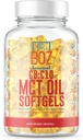 Dr. Boz - C8: C10 MCT Oil Supplement (330 Softgels) - Doctor Godkendte - Natural Energy, Weight Management, & Mental Focus - Øger ketoner - Fremstillet af Pure Coconut Oil - Lavet i USA - Selvomsorg