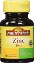 Nature Made Zinc Tabs - 30 mg - 100 ct