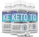 (3 Pack) Ketogenix Keto Pills 1275MG Ny & forbedret formel Indeholder Apple Cider Vinitor Extra Virgin Olivenolie Powder Green Tea Leaf 180 kapsler