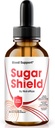 NutraRize Sugar Shield Drops, Blood Support Liquid Supplement, Maximum Strength Formula Drop, Natural Blood Blend Complex, Official Gotas Reviews (30 Servings)